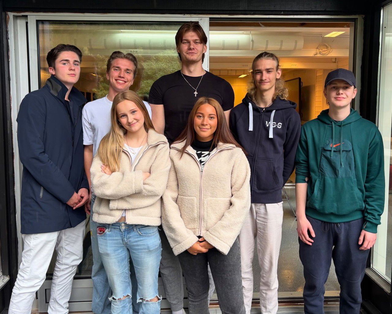 Gruppebilde av elevrådsstyret