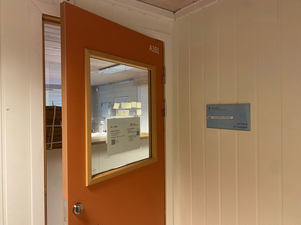 IKT kontor på A-bygg